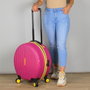 Zoozie Bags Maleta Fucsia con Bloqueo Codificado